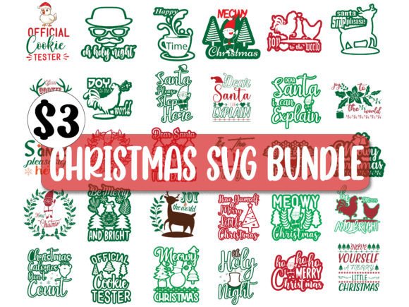 Christmas SVG Bundle Funny Christmas Graphics and Crafts Review