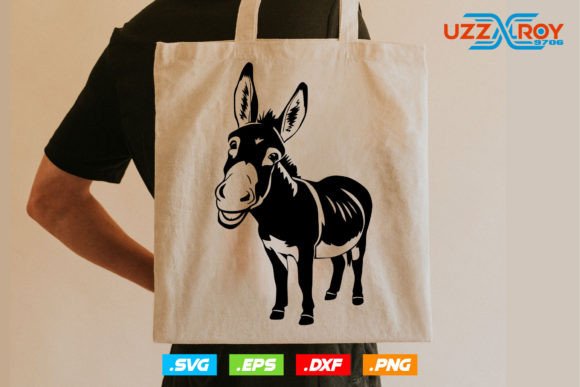 Donkey Svg Files , Funny Farm Animal Svg