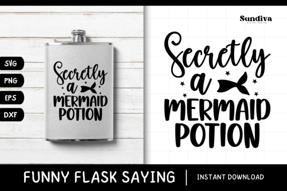 Funny Flask Quotes SVG Alcohol Saying 7: Graphics for Crafts