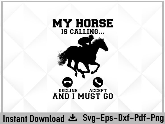 Funny Horse Lover Svg Gift T Shirt Graphics and Crafts