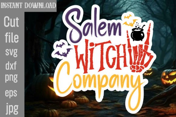 Salem Witch Company SVG Cut File: Graphics and Crafts Review