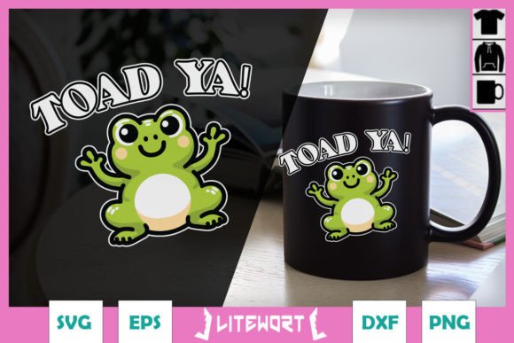 Toad Ya Funny Frog Pun SVG Graphics and Crafts Review