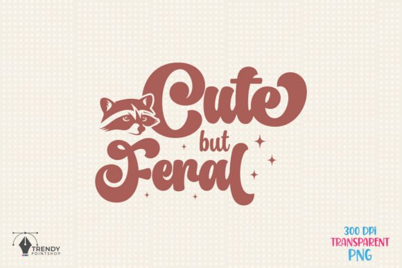 Vintage Funny Sarcastic Raccoon SVG Graphics